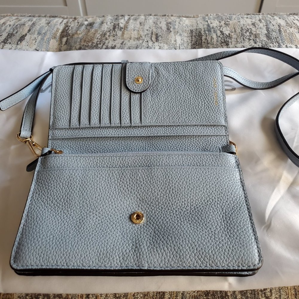 Michael Kors Pebbled Leather Crossbody Bag - Picture 2 of 4